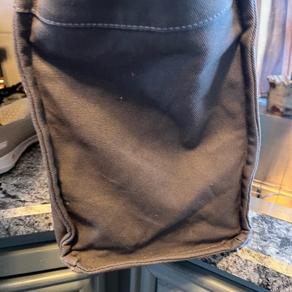 True Religion Large Jeans Grey Jean Denim Tote Bag Handbag Weekender NWOT - Picture 2 of 5